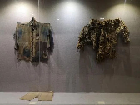 黄继光烈士生前衣物等遗物展陈